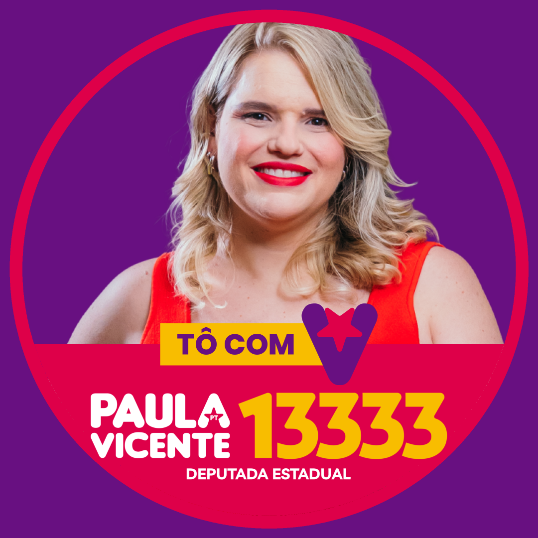 Exemplo de foto de perfil com a moldura da campanha 13333